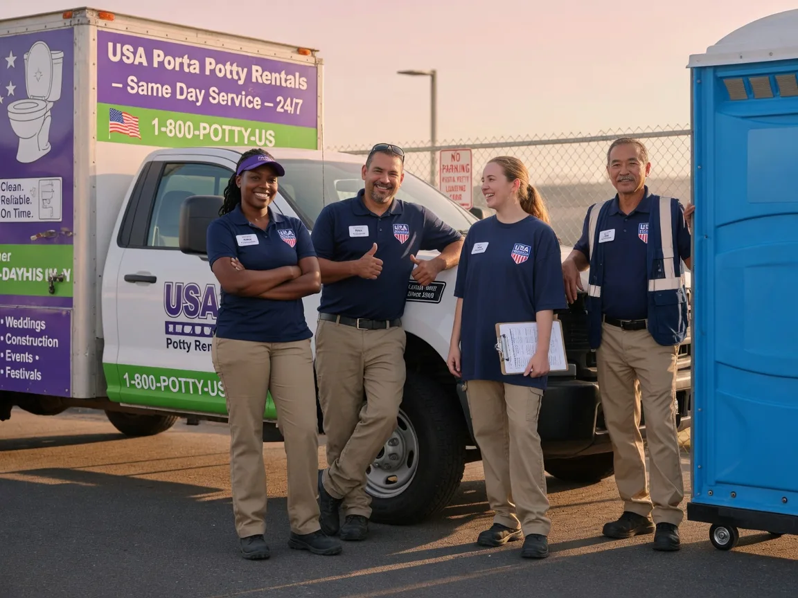 Porta Potty Rental company in Fullerton, CA